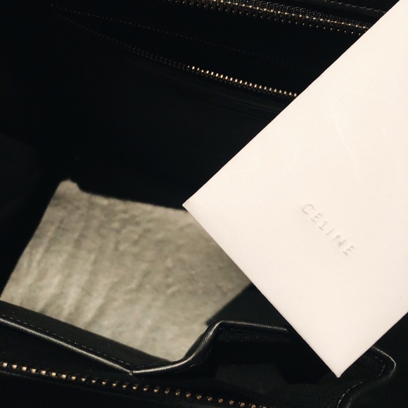 Celine Tricolor Mini Luggage Tote - Picture 7 of 7